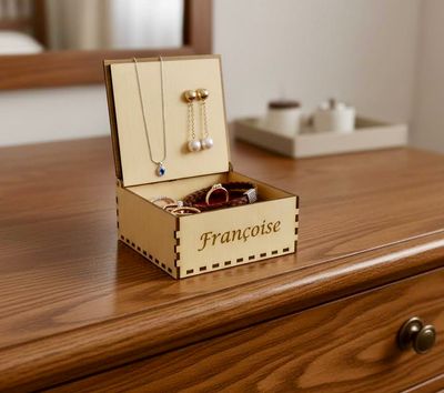 Boîtes à bijoux en bois personnalisés Boîtes à bijoux en bois personnalisés
