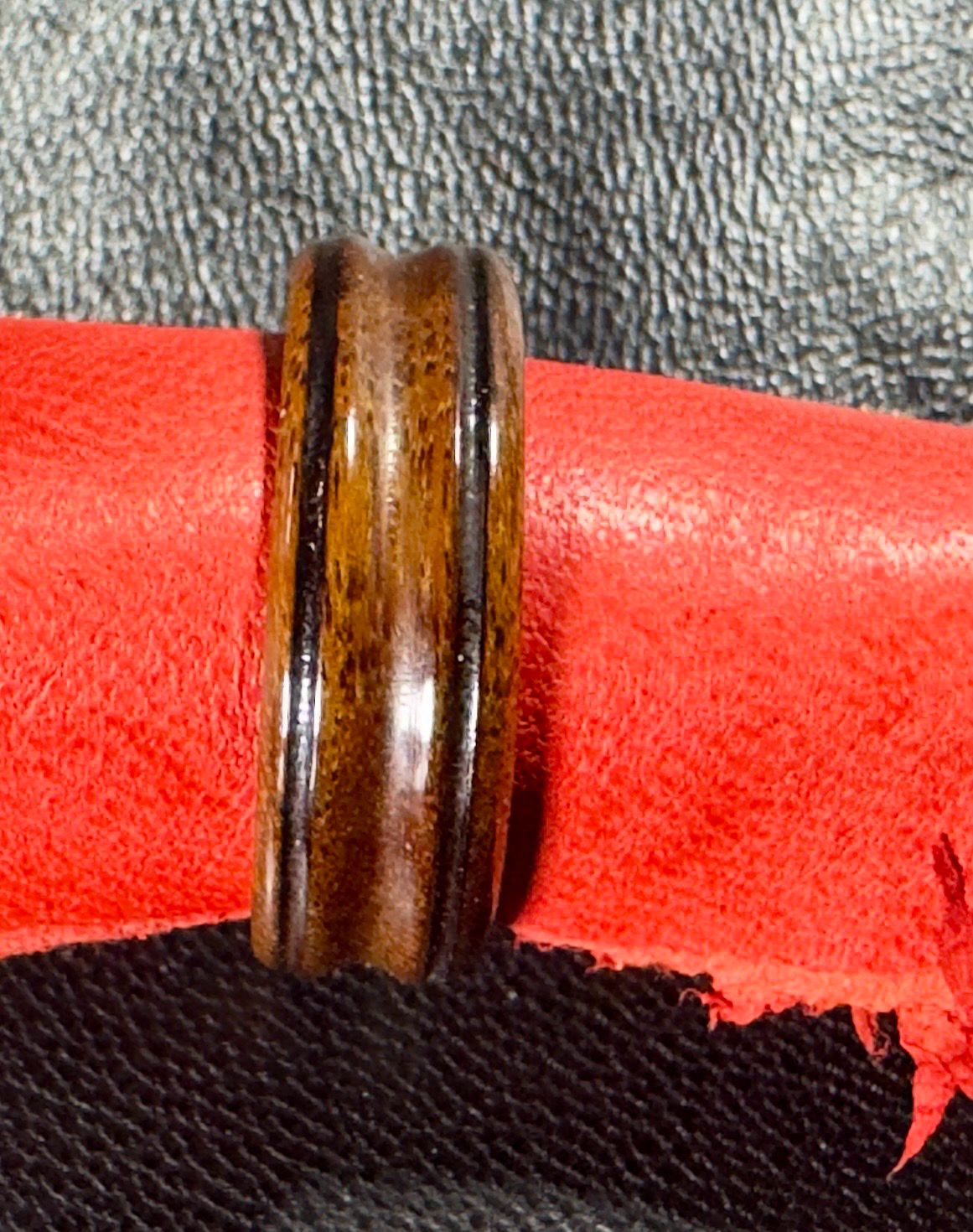 Bagues en bois taille 60