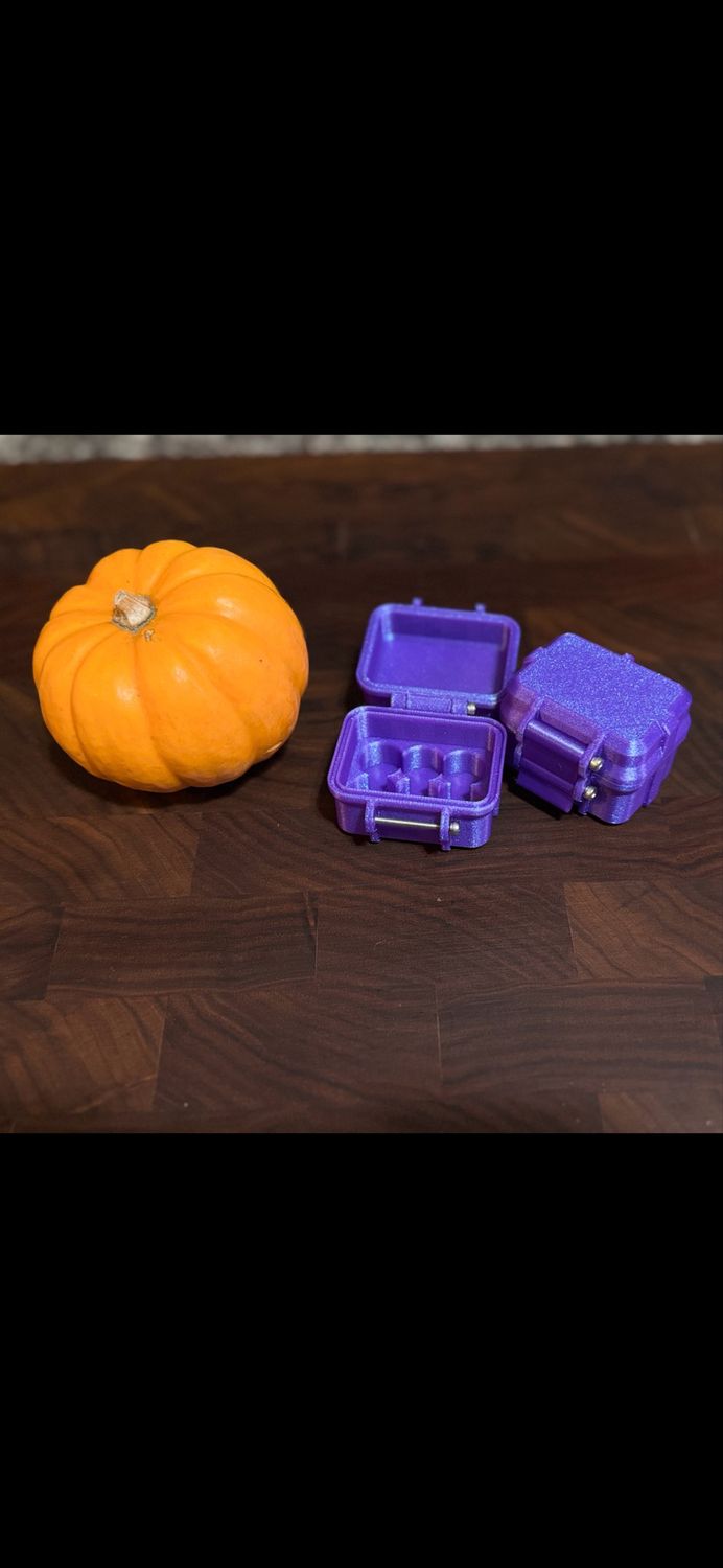 Purple Sparkles 3D Case(6vials)