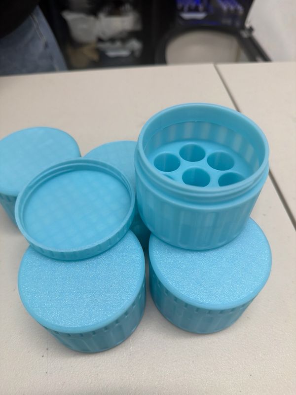 Light Blue 3D Case 3ML