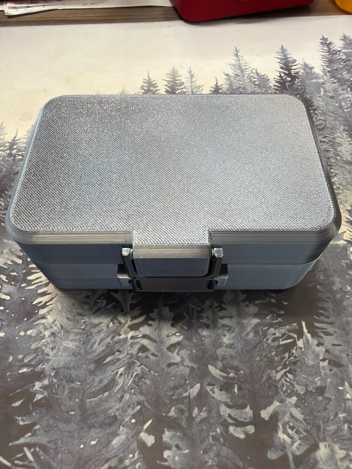 Gray/Black Case Medium Size