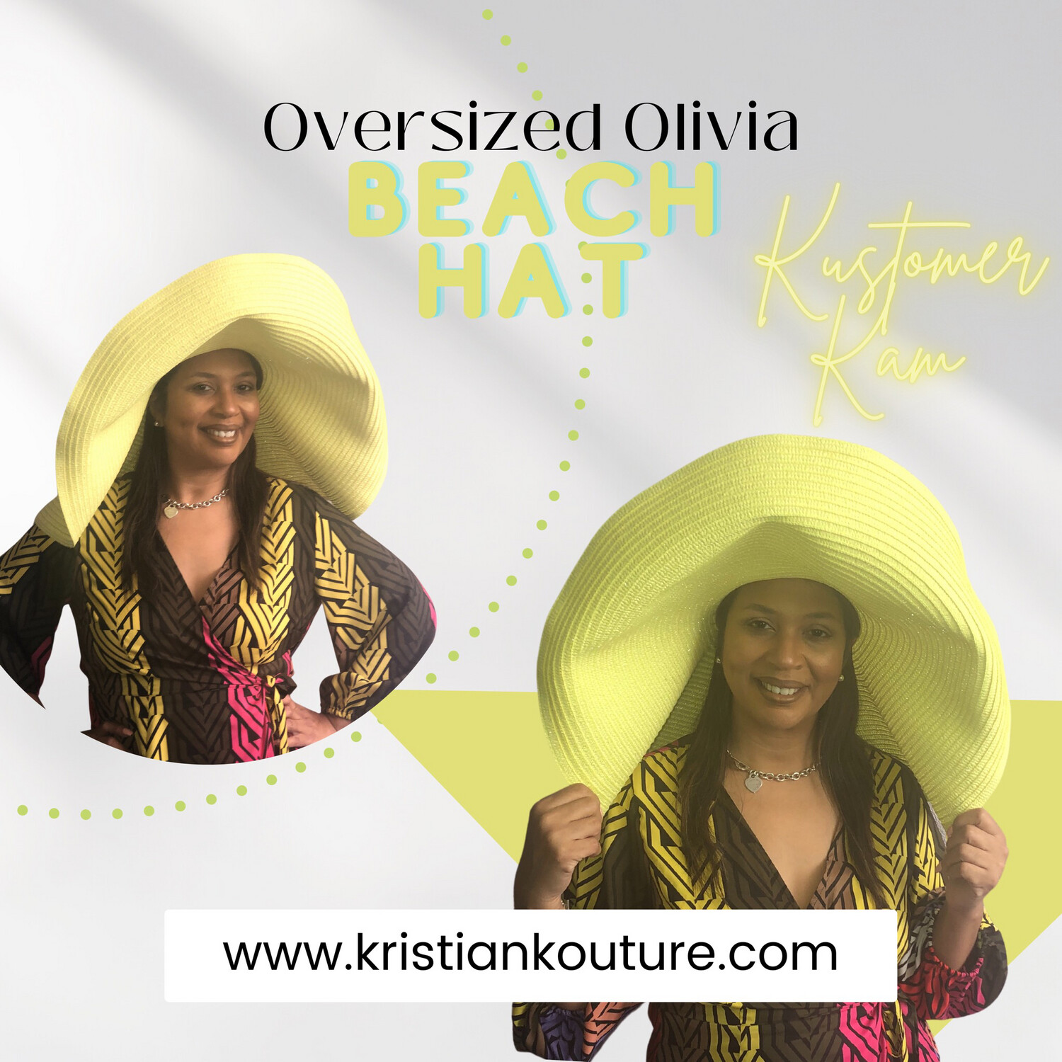 Oversized Olivia Beach Hat