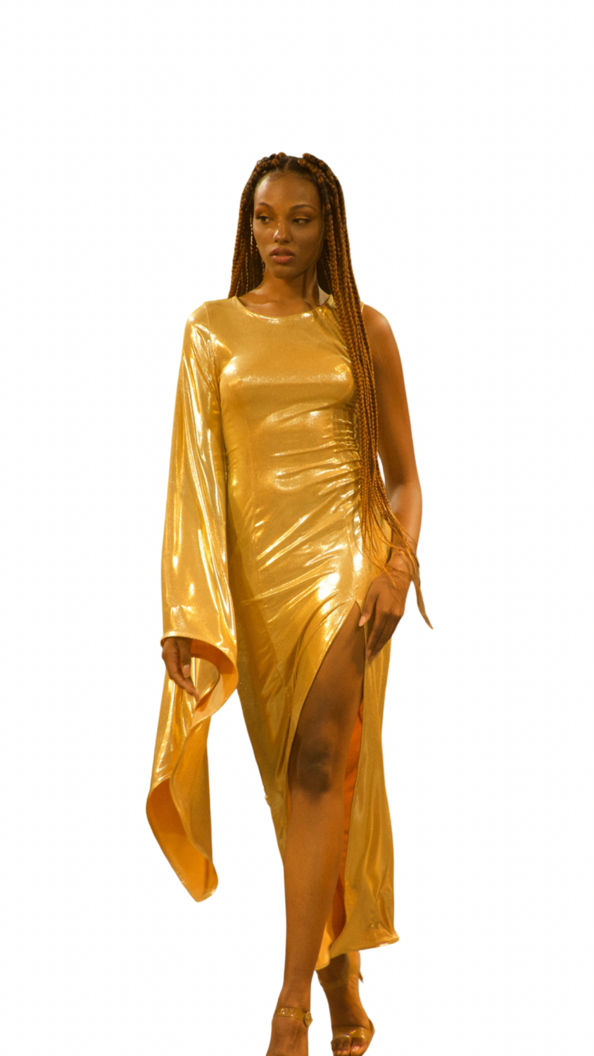 Liquid Gold Dress