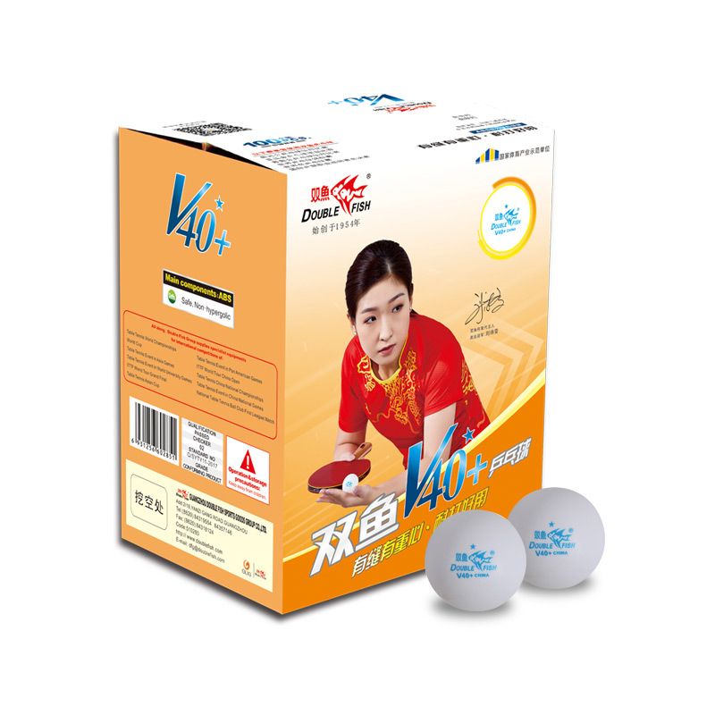 Double Fish 1 Star V40+ Training Balls (100)