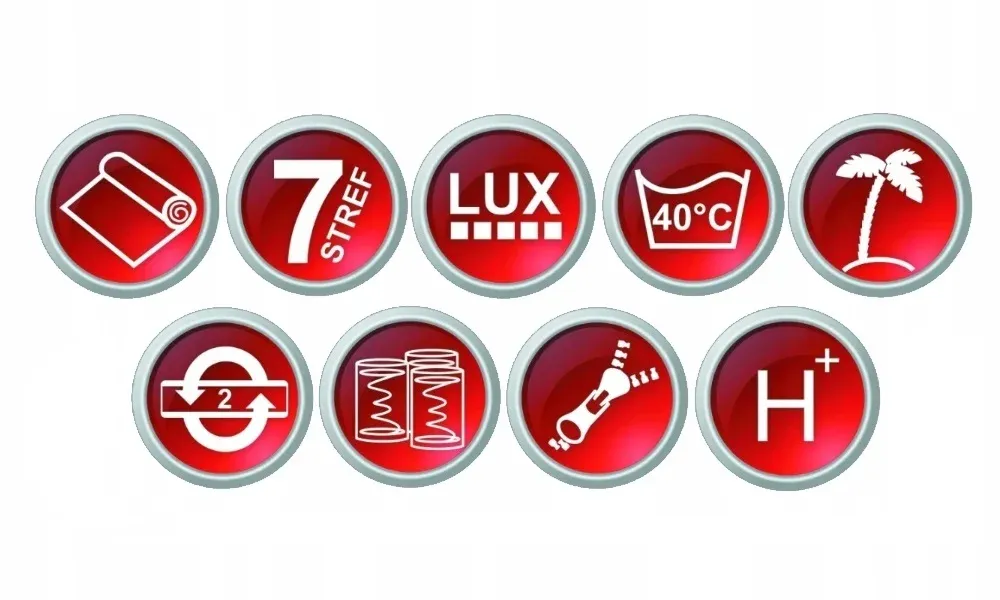 Aloë Vera kokos latex dubbelzijdige matras