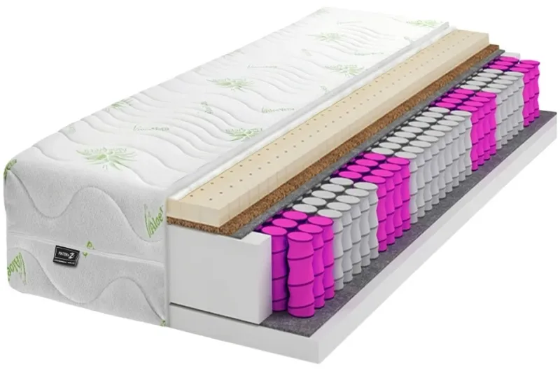 Aloë Vera kokos latex dubbelzijdige matras