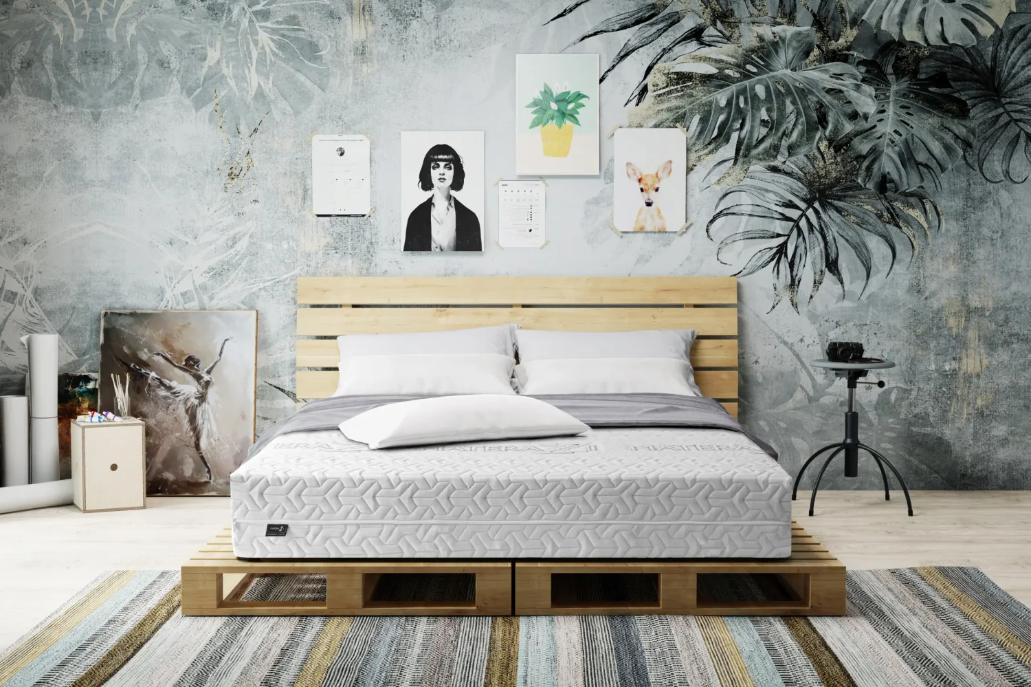 CARBON Dubbelzijdige 2 laags Kokosnoot Matras CARBON Dubbelzijdige 2 laags Kokosnoot Matras