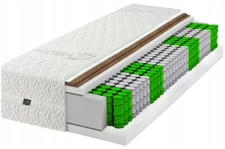 CARBON Dubbelzijdige 2 laags Kokosnoot Matras