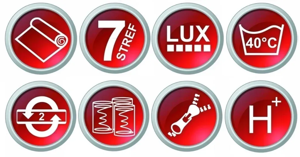 CARBON Dubbelzijdige 2 laags Kokosnoot Matras CARBON Dubbelzijdige 2 laags Kokosnoot Matras