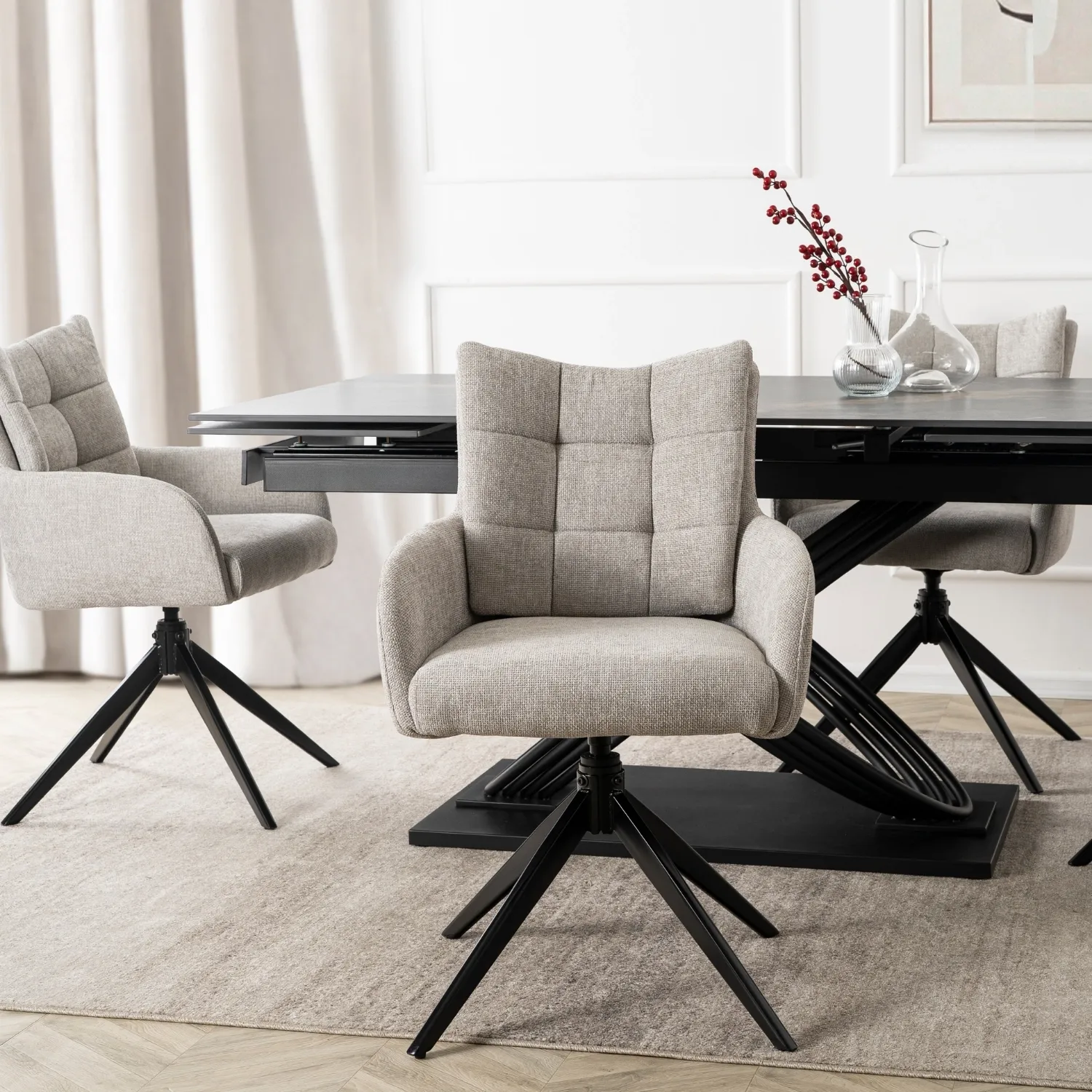 July Eetkamerstoel Set van 2 July Eetkamerstoel Set van 2