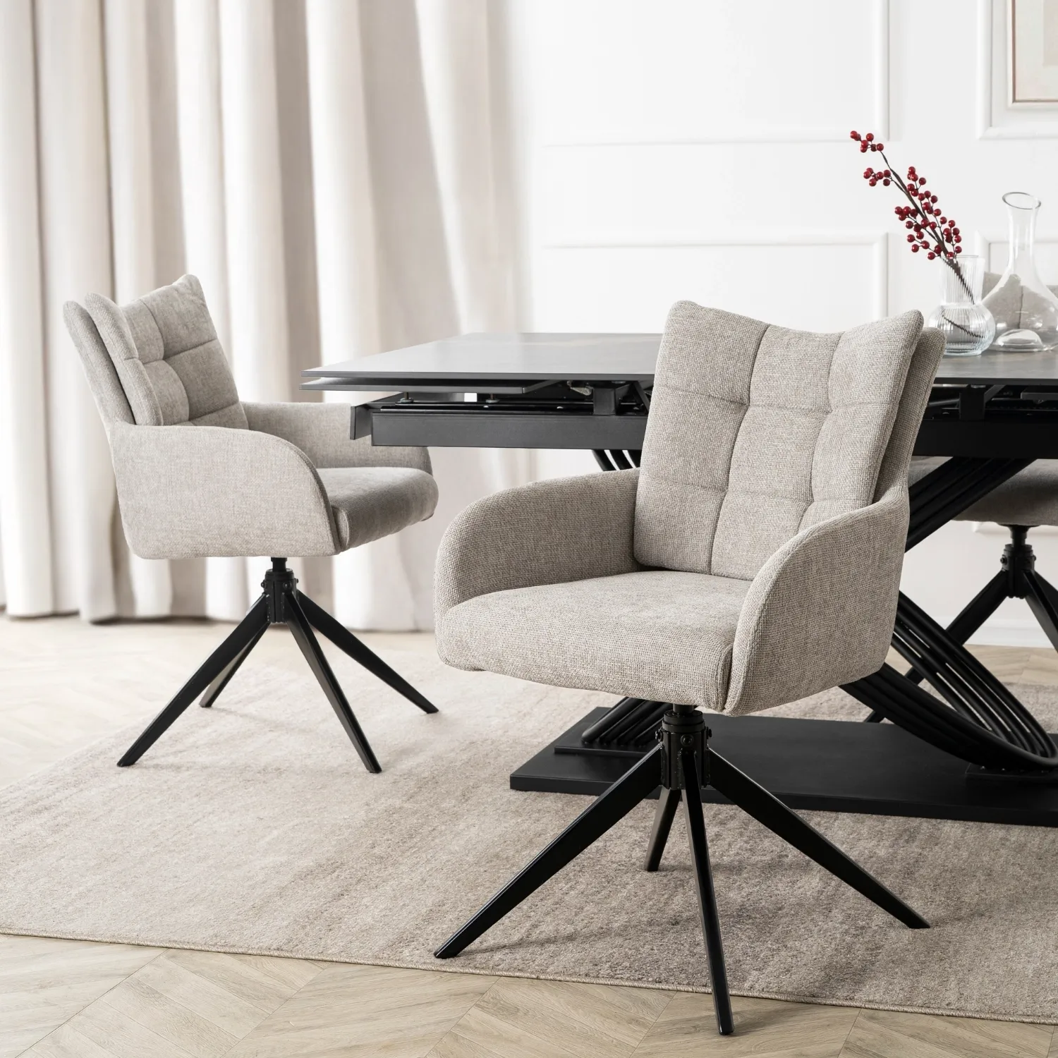 July Eetkamerstoel Set van 2 July Eetkamerstoel Set van 2