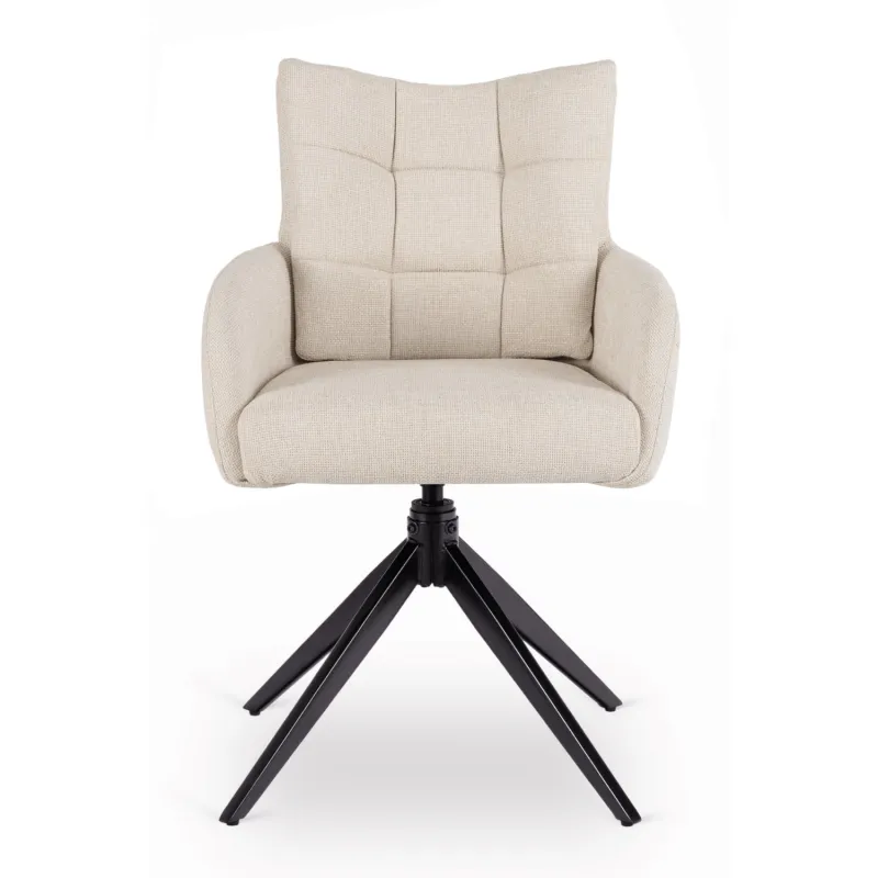 July Eetkamerstoel Set van 2 crème July Eetkamerstoel Set van 2 crème