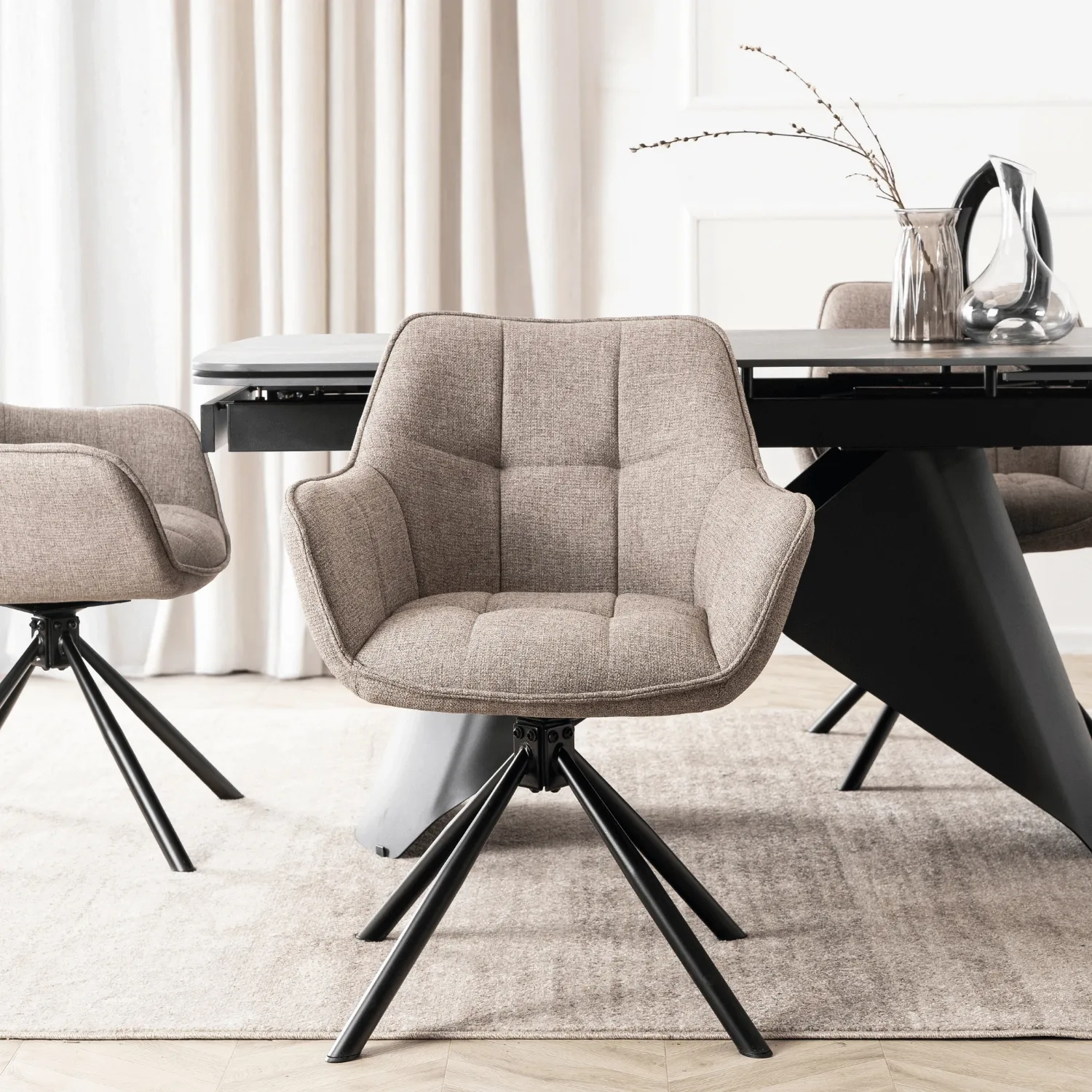 Peony Eetkamerstoel set van 2