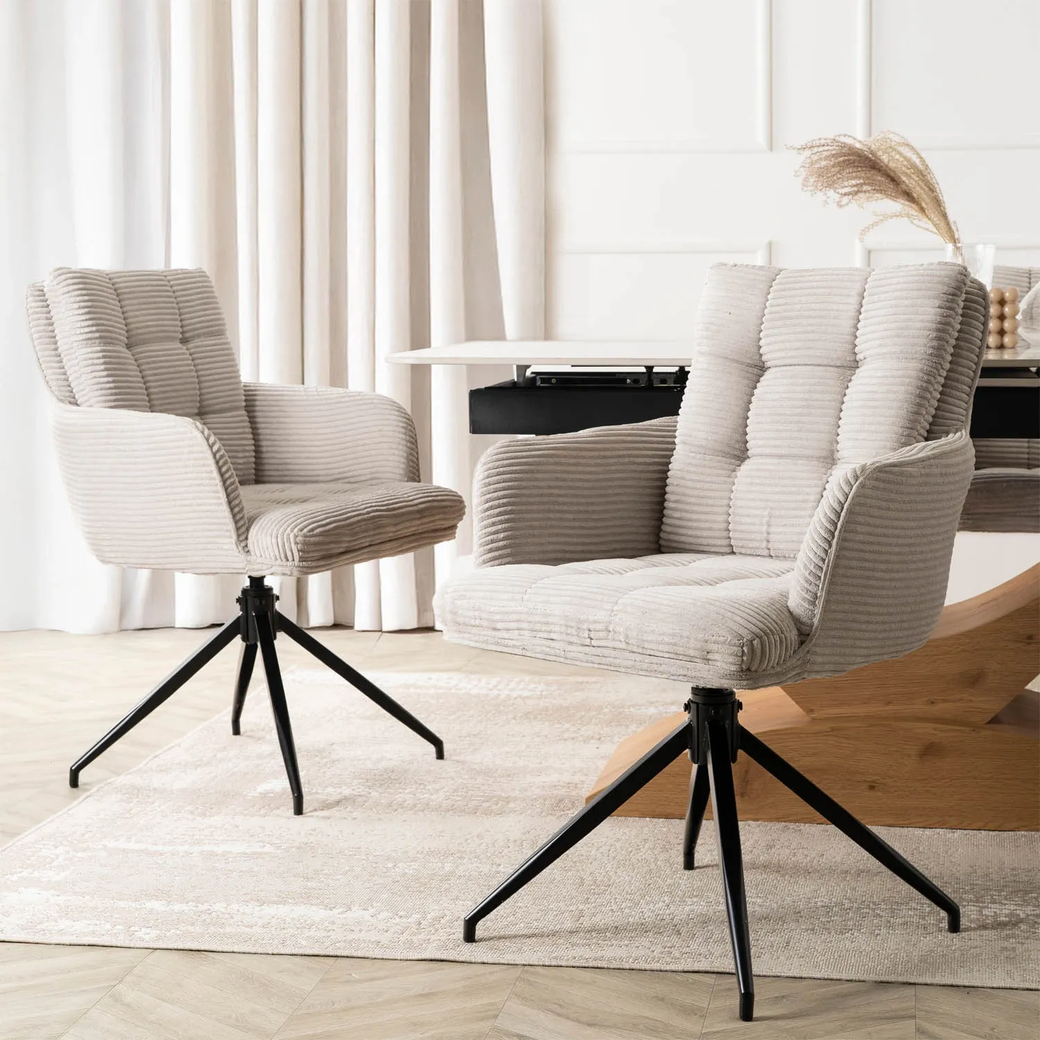 Akita Eetkamerstoel set van 2