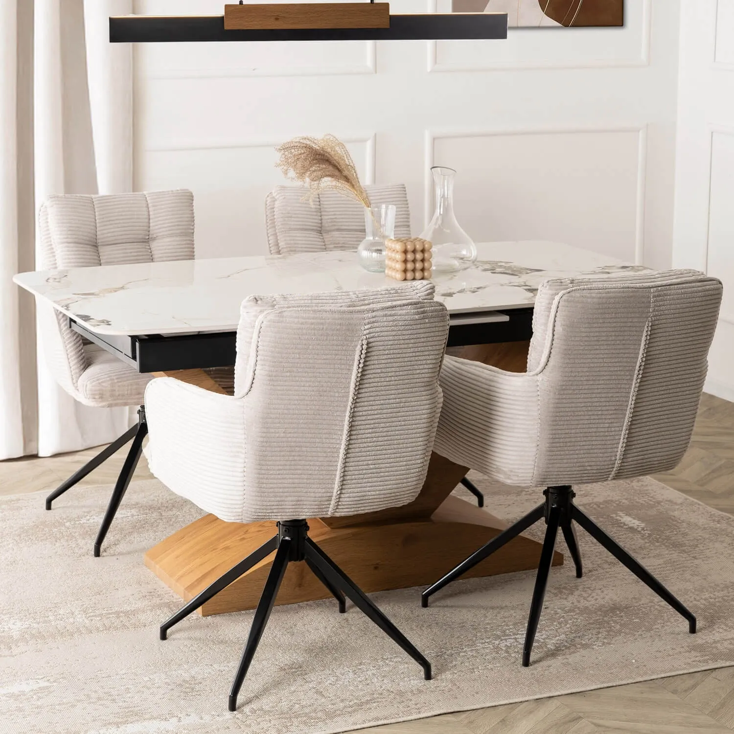 Akita Eetkamerstoel set van 2