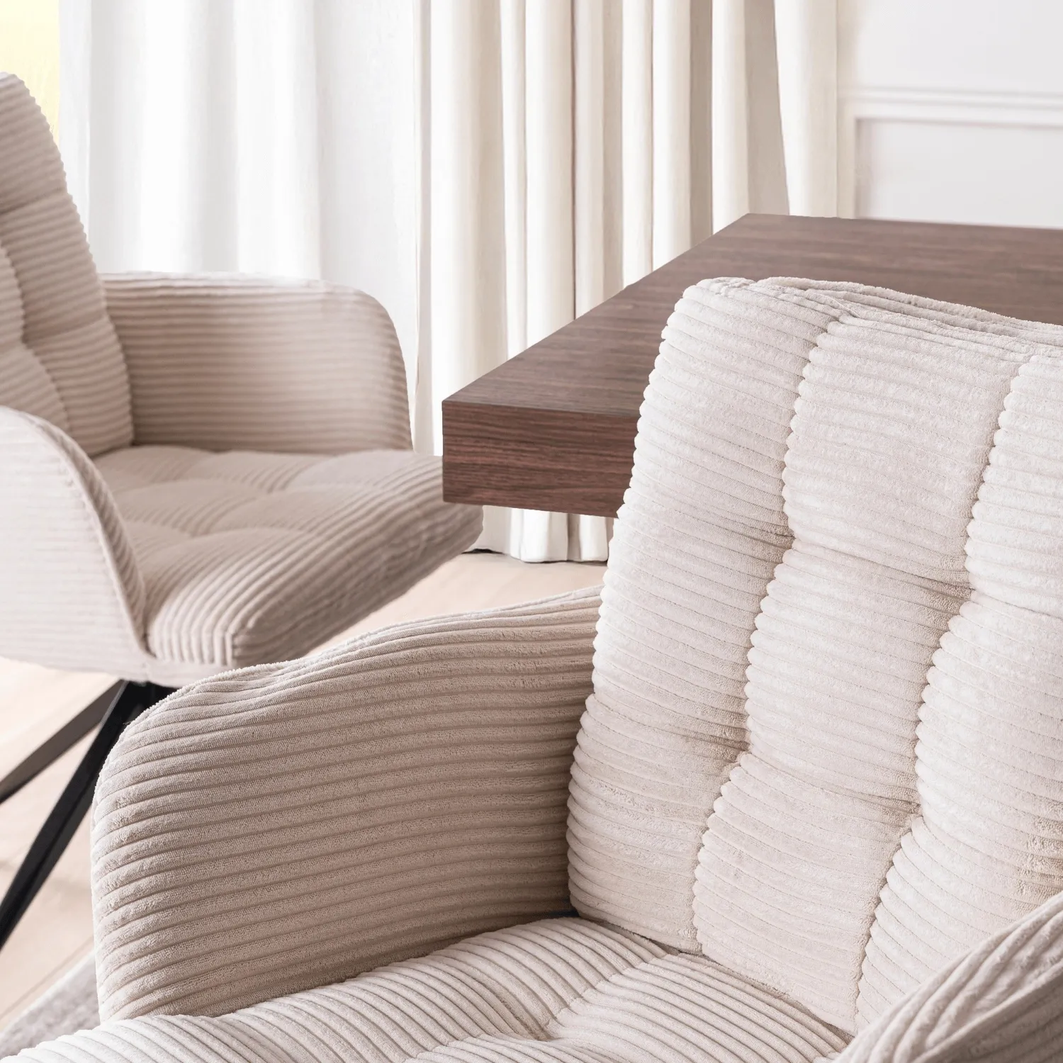 Akita Eetkamerstoel set van 2 Akita Eetkamerstoel set van 2