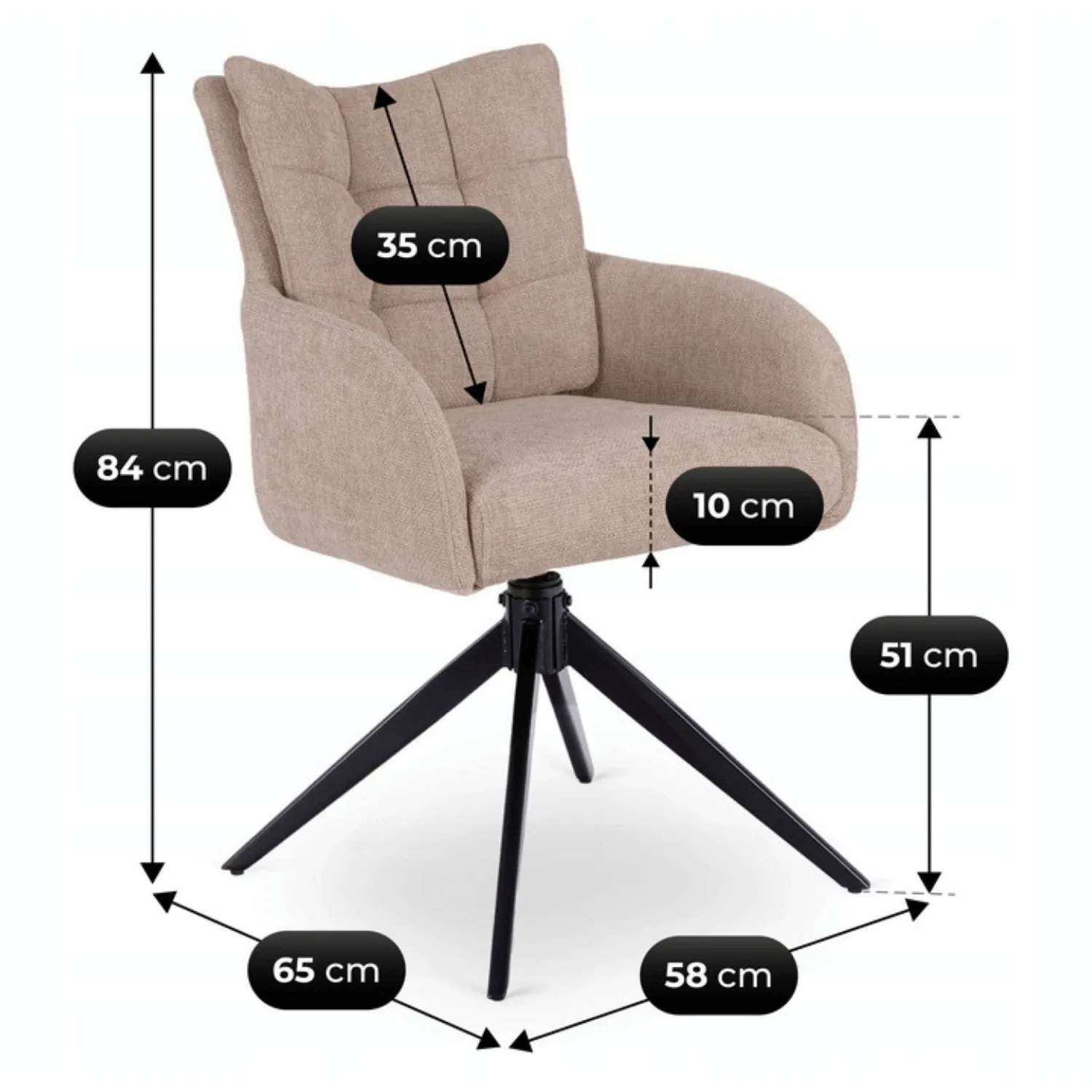 July Eetkamerstoel set van 2 July Eetkamerstoel set van 2