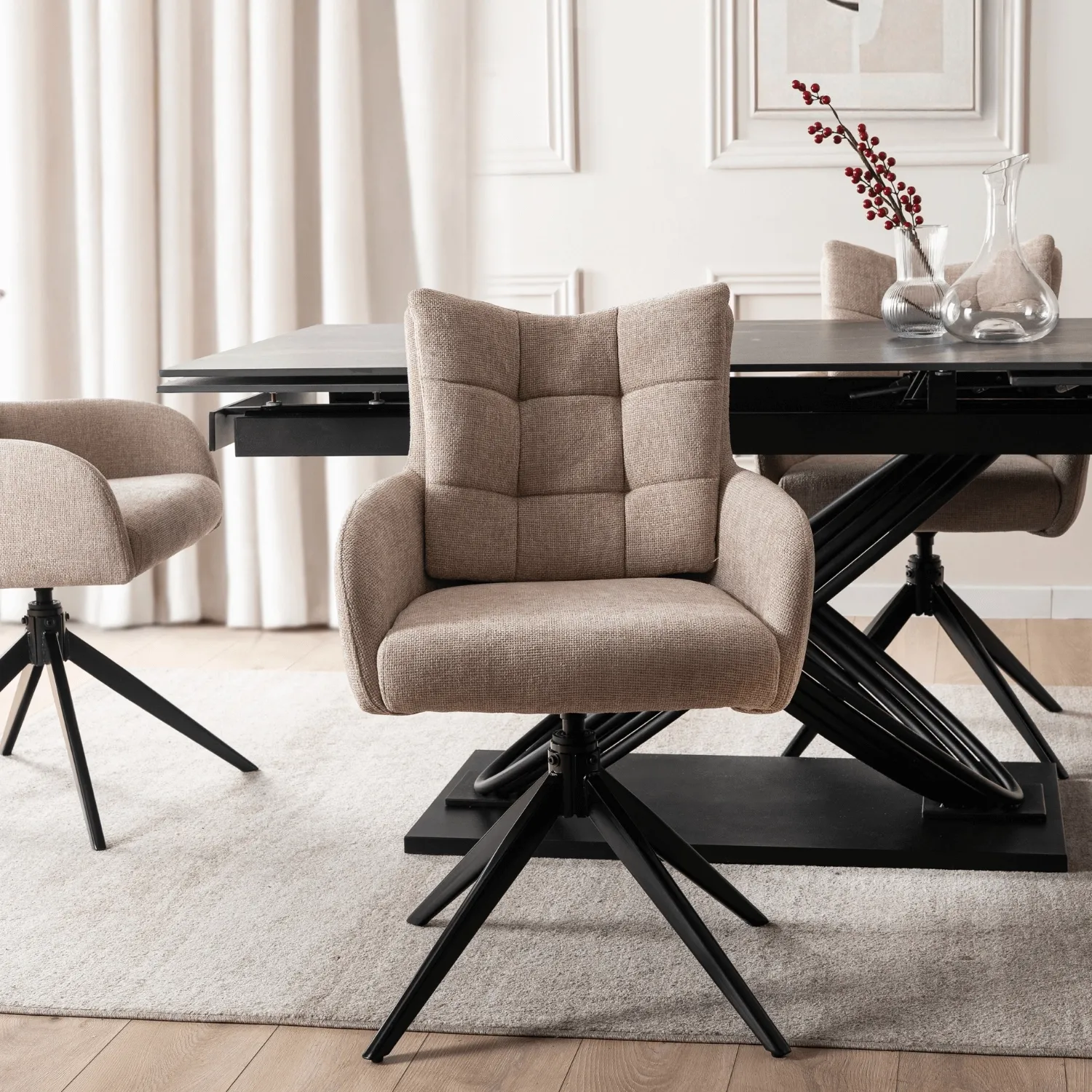 July Eetkamerstoel set van 2 July Eetkamerstoel set van 2