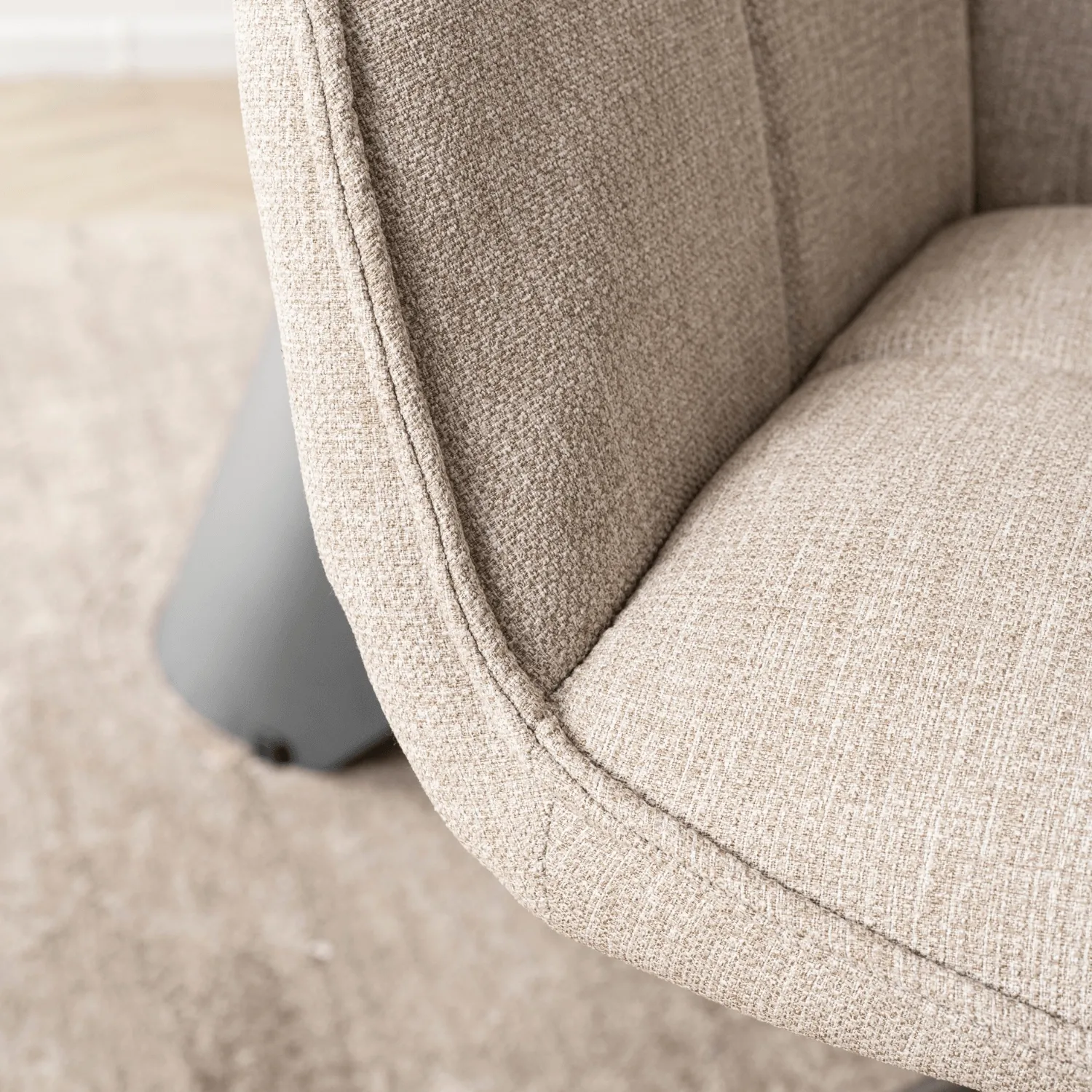 Peony Eetkamerstoel set van 2  crème