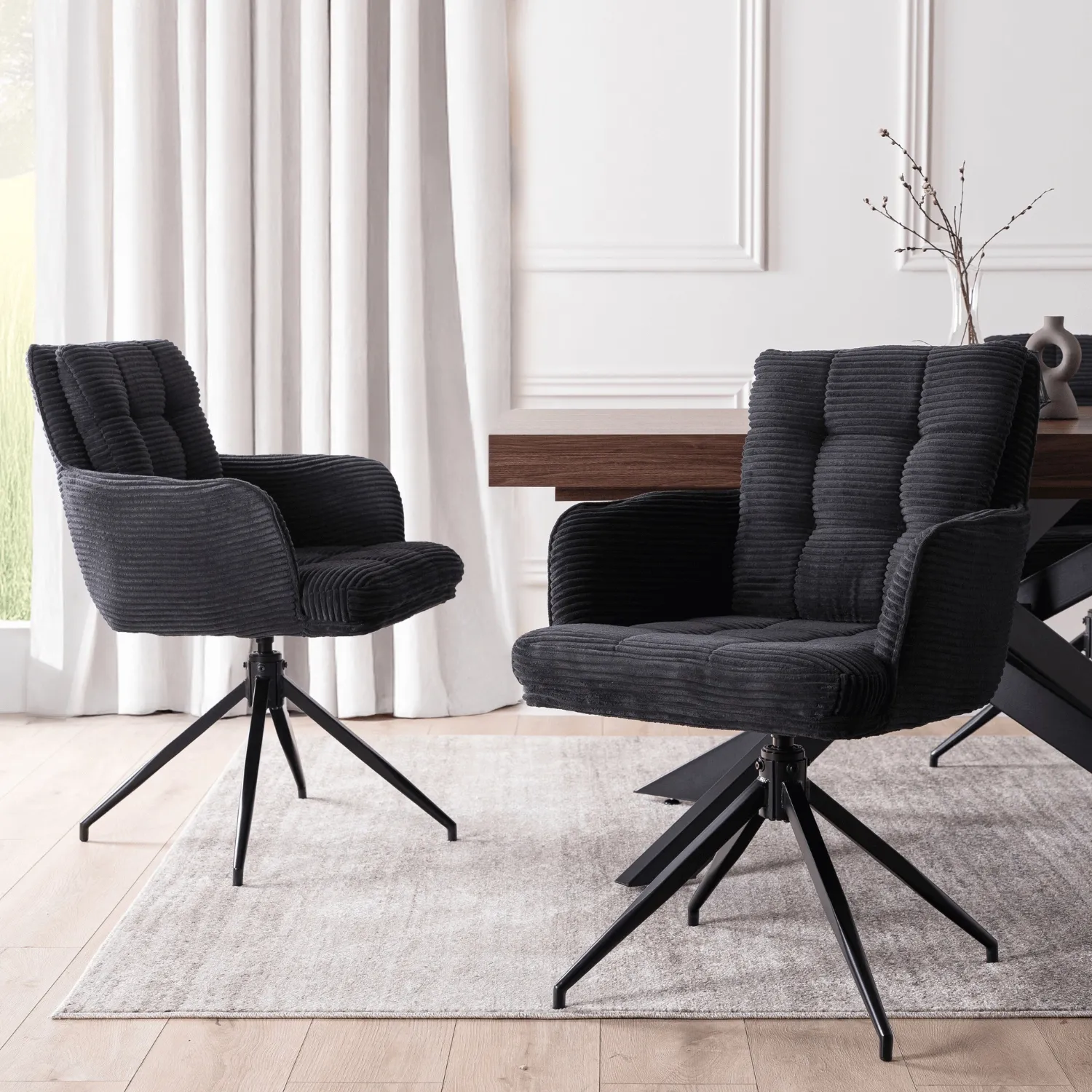 Akita Eetkamerstoel set van 2