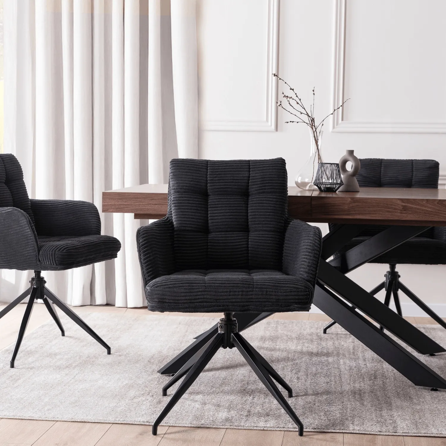 Akita Eetkamerstoel set van 2