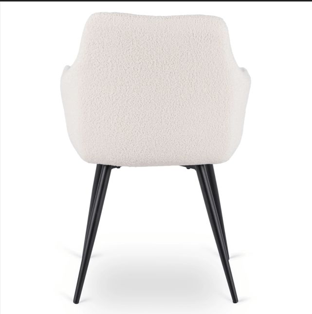 Nawara gestoffeerde eetkamerstoelen set van 2