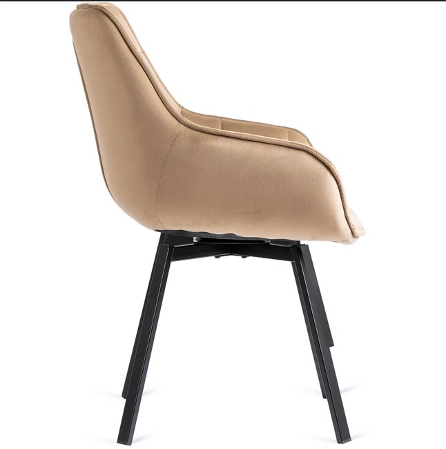 Luna velours eetkamerstoelen set van 2 Luna velours eetkamerstoelen set van 2