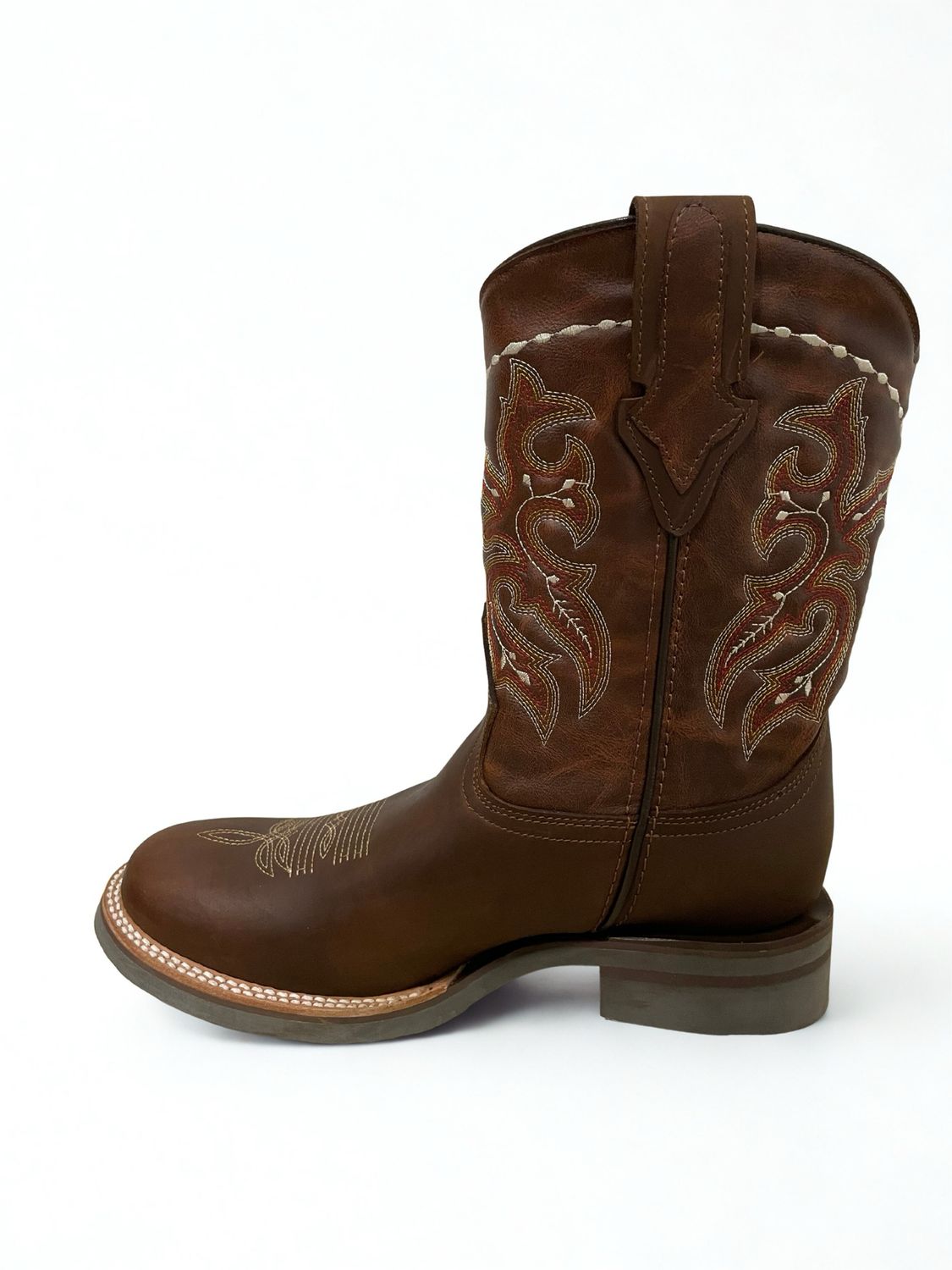Round Toe Classic Cowboy Boot (Sizes Run Big)