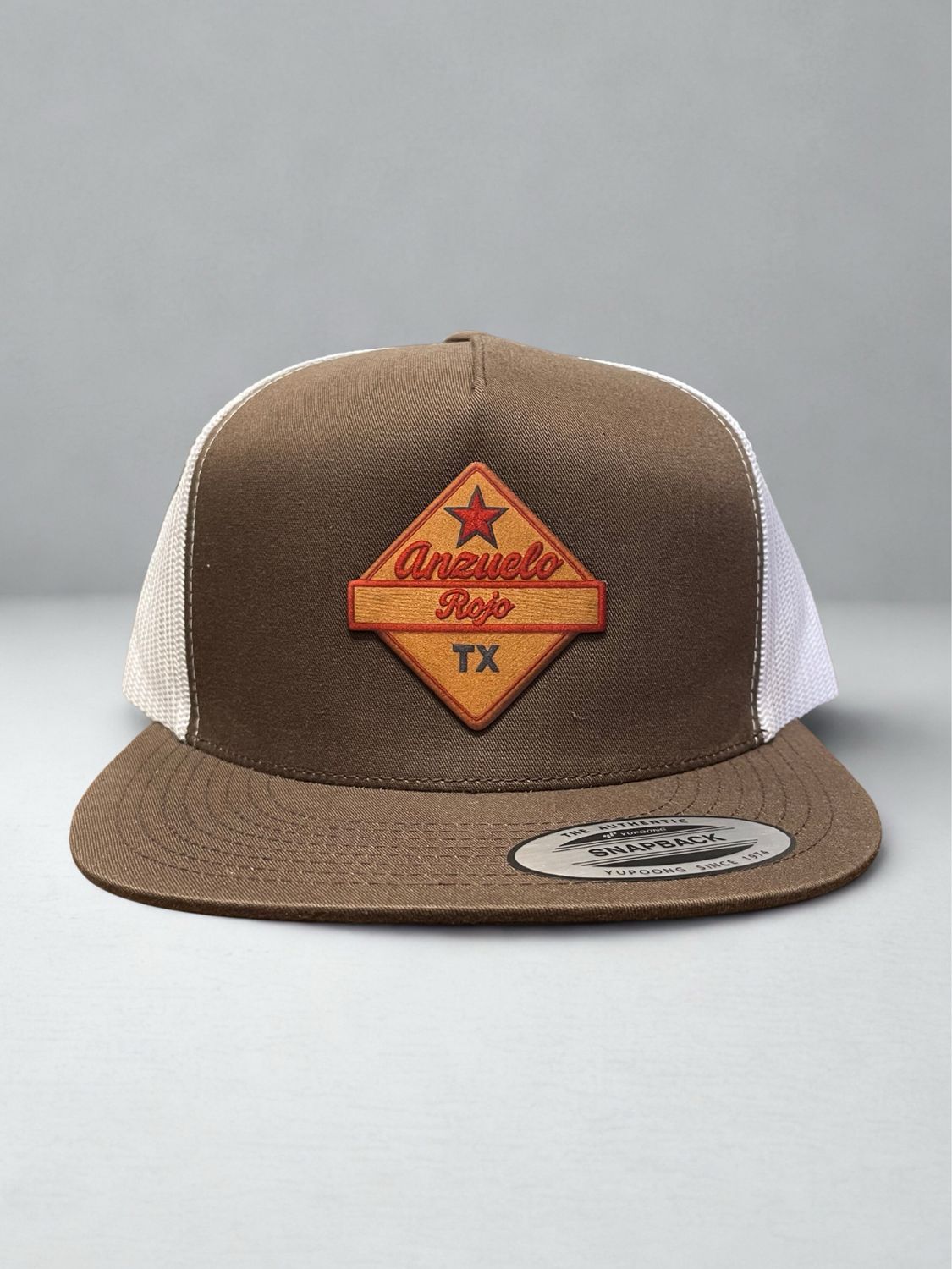 Brown Anzuelo Rojo Cap