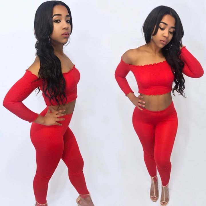 Bell Off Shoulder Crop