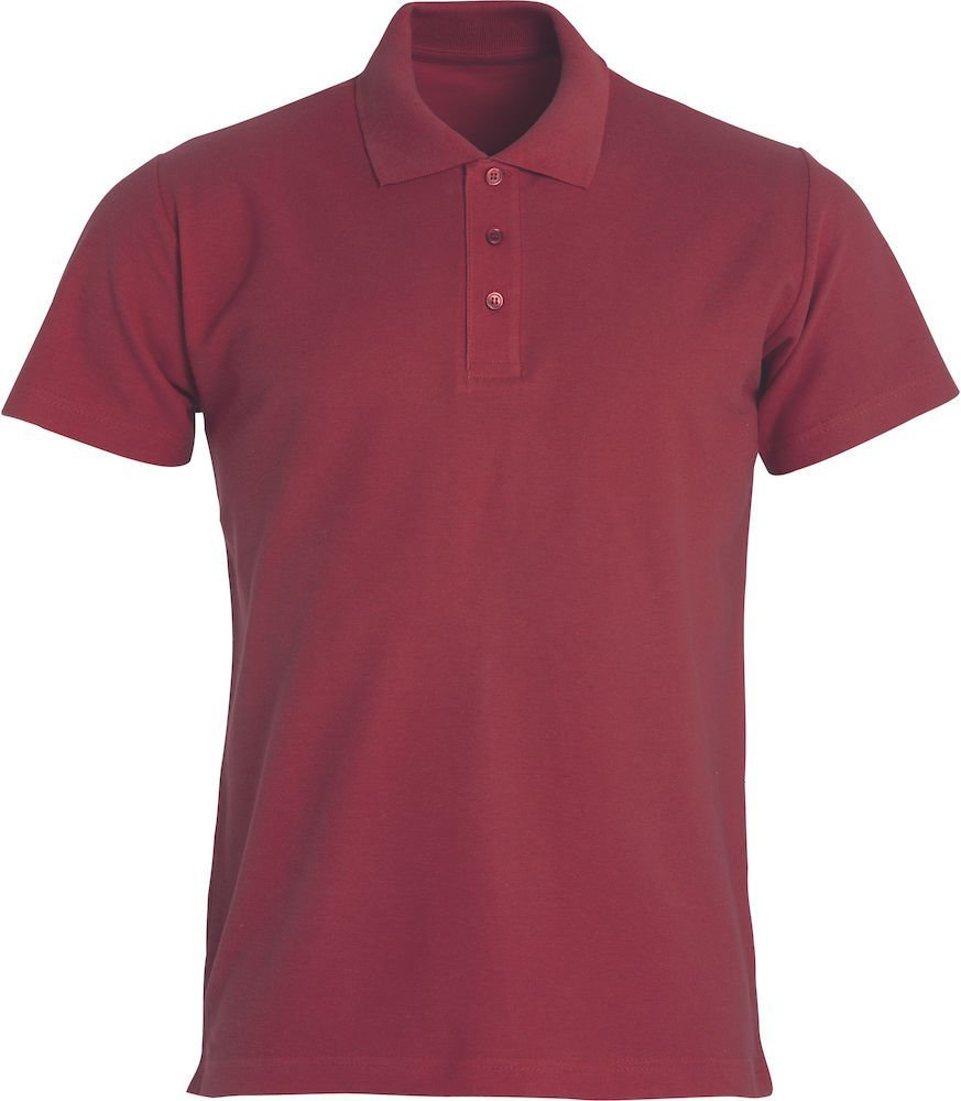 POLO BASICO, COLORES: BURDEOS
