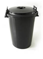 CUBO BASURA CON TAPA