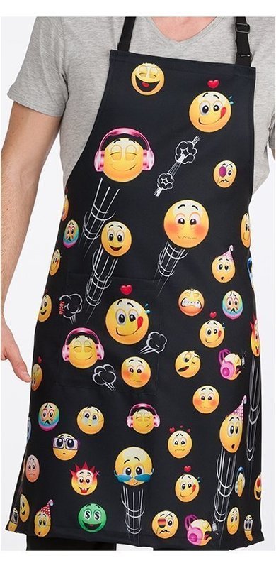 DELANTAL EMOTICONOS