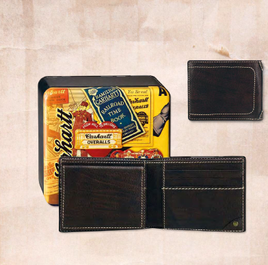 CARTERA NEGRA PIEL CARHARTT