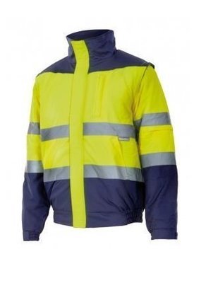 CAZADORA ACOLCHADA BICOLOR AV