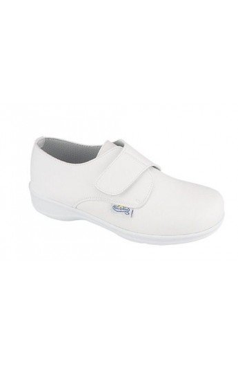 ZAPATO CON VELCRO, COLOR: BLANCO