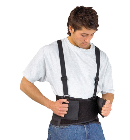 FAJA LUMBAR CON TIRANTES