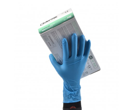 GUANTE NITRILO AZUL DESECHABLE 100 UNID