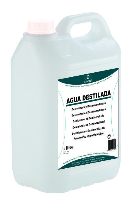 AGUA DESTILADA 5 L