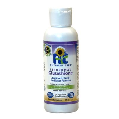 Nutrient Tree Liposomal Glutathione Low Smell Formula 120ml Bottle