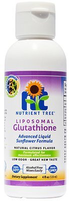 Nutrient Tree Liposomal Setria® Glutathione Low Smell Formula 120ml Bottle