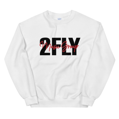White 2Fly Unisex Sweatshirt