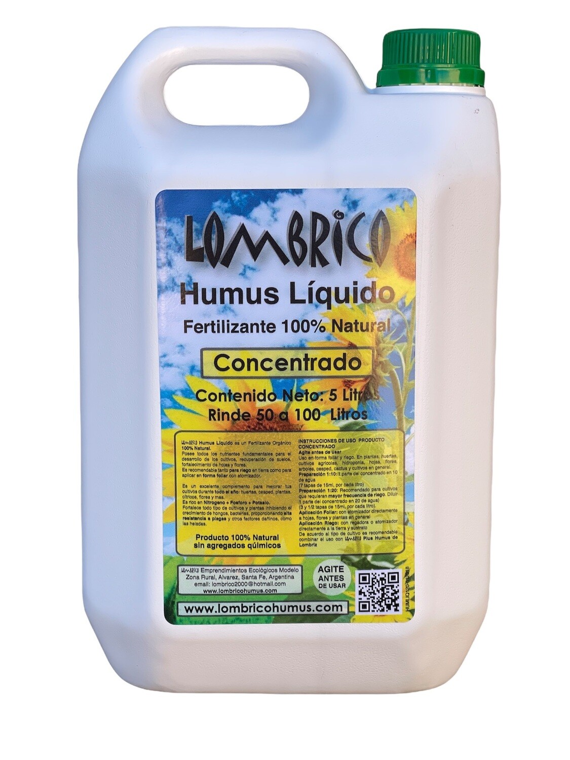 Humus Líquido Concentrado 5L