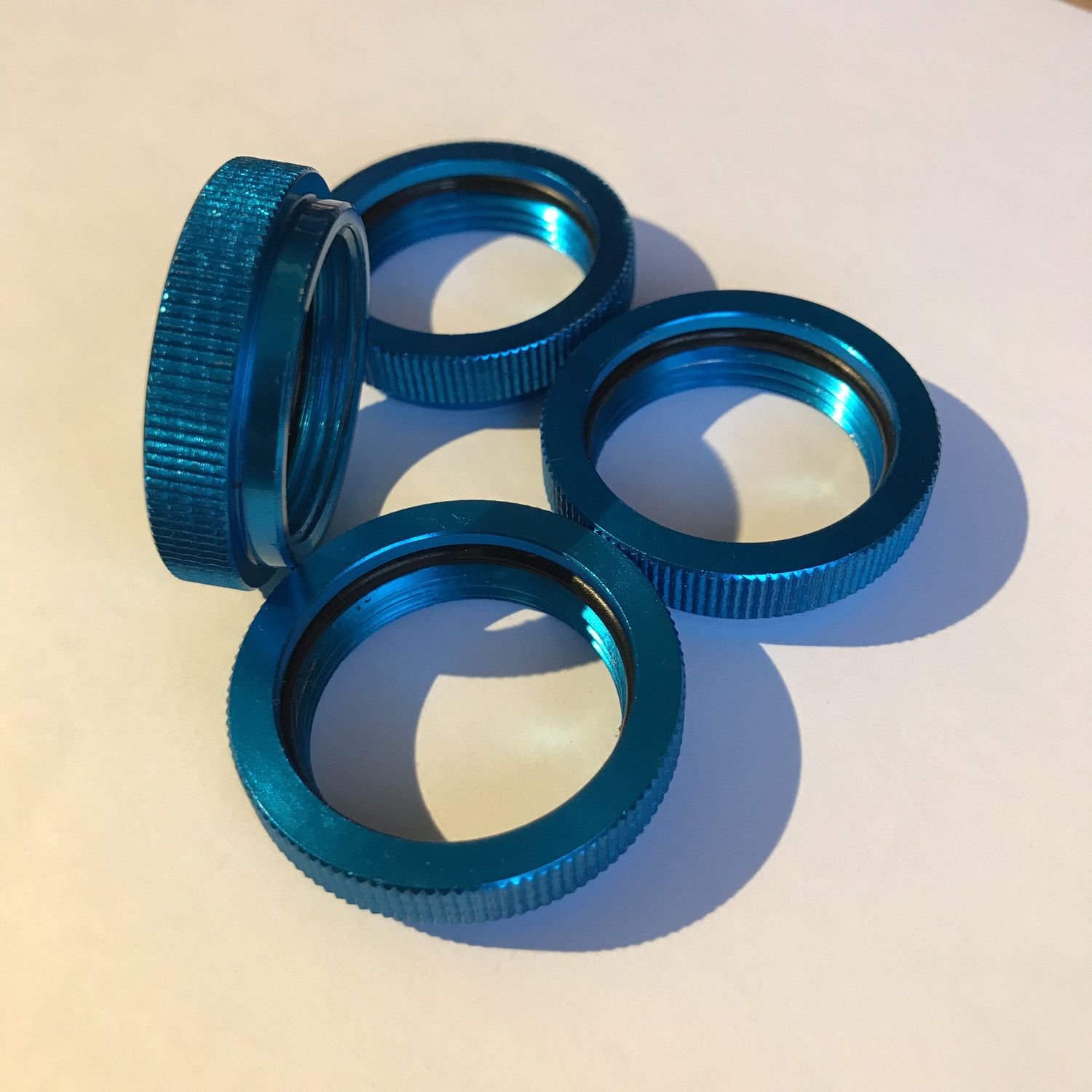Losi 5ive Shock Spring Retaining Nuts HD RACING 