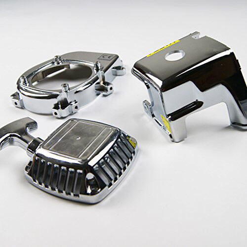 Chrome Engine Covers And Pullstart 23-30.5cc