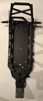 Baja Main Chassis Kit Black Super Set 