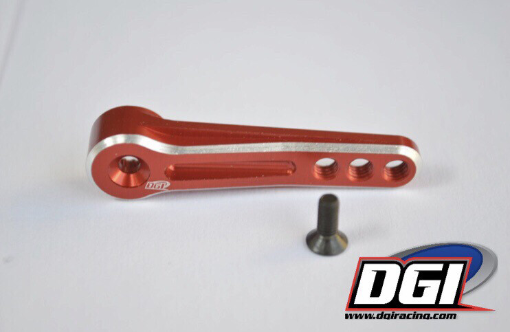 Dgi 18t Servo Horn Red Single 