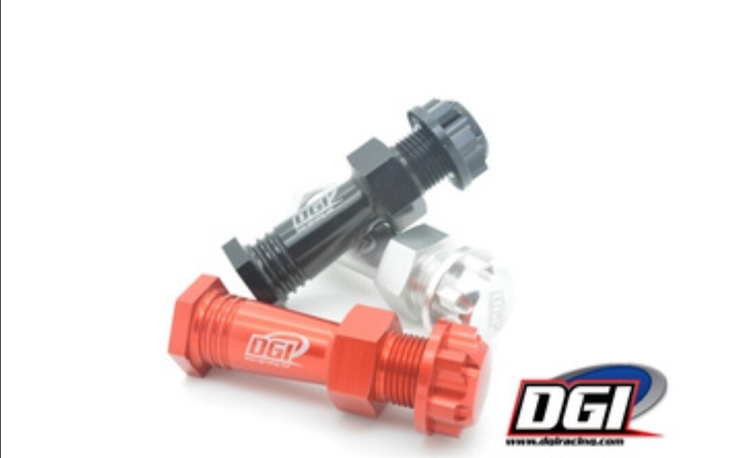 Dgi Losi Dbxl spare wheel mount black