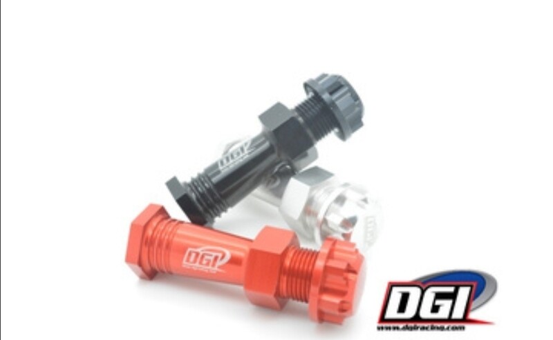 Dgi Losi Dbxl spare wheel mount black