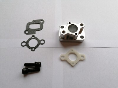 Zenoah g320 32-36cc alloy isolator block Zenoah g320 32-36cc alloy isolator block